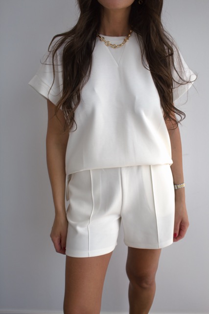 Liva Off-White Shorts