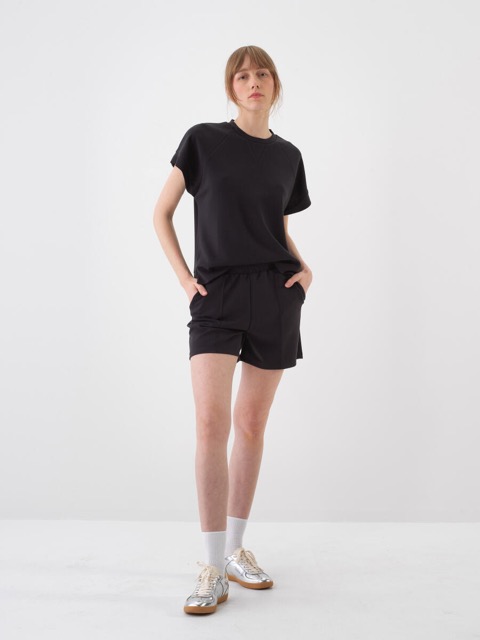 Liva Off-White Shorts - Görsel 6